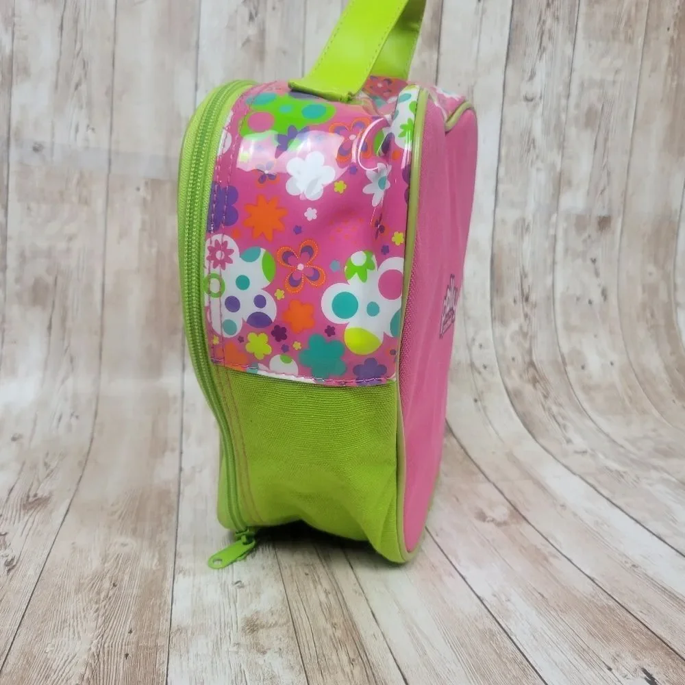 Polly Pocket Carrying Case Pink Green 2005